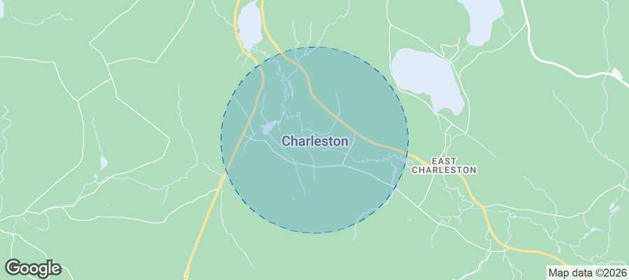 Charleston Airbnb map